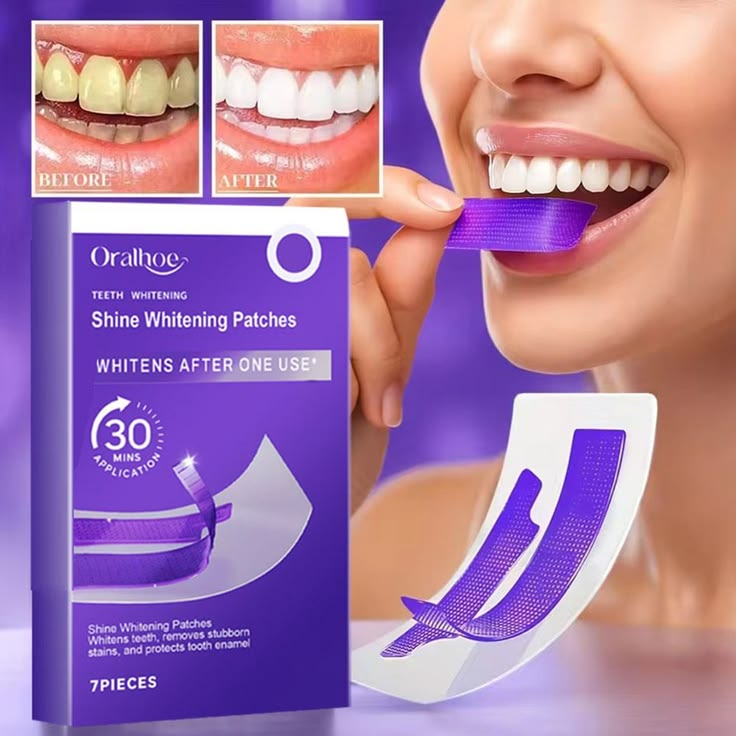 TEETH WHITENING PURPLE STRIP