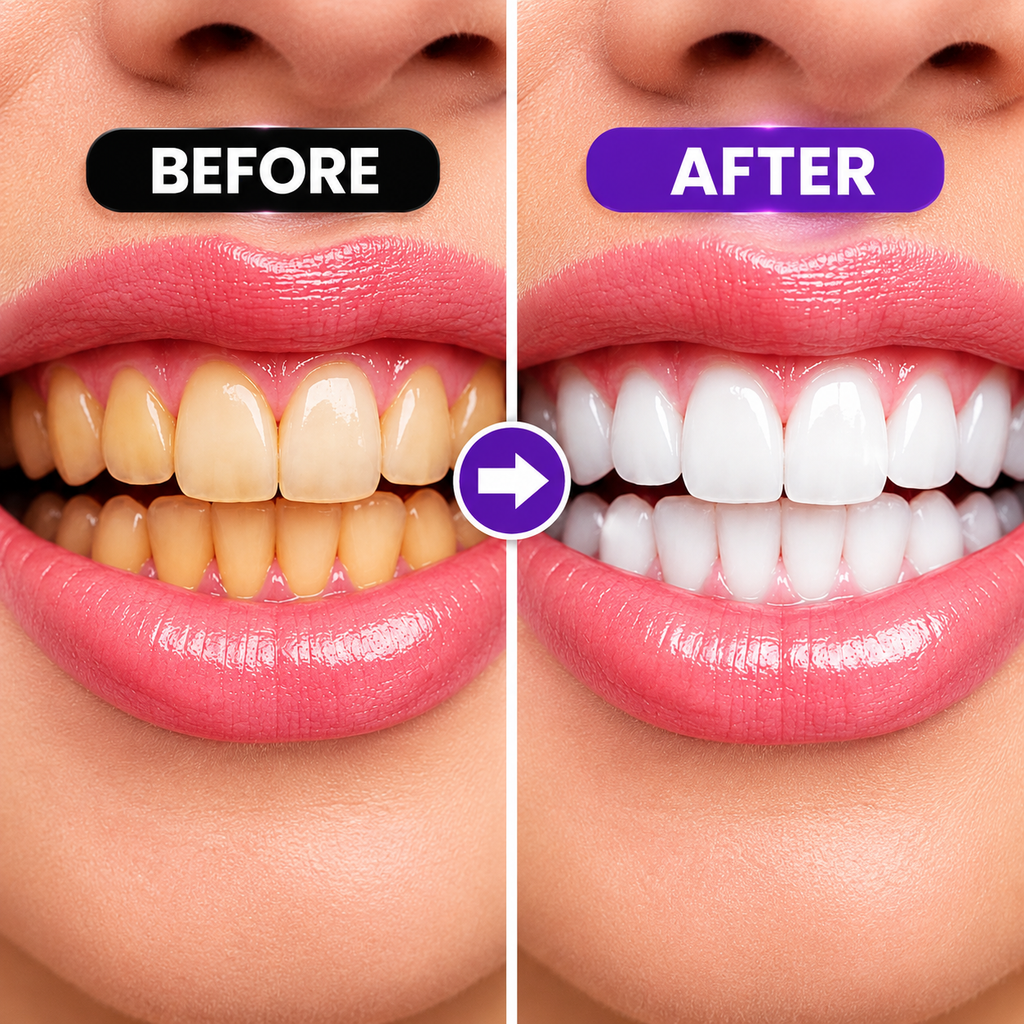 TEETH WHITENING PURPLE STRIP