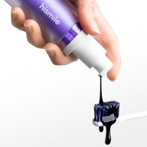 Premium Teeth Whitening Serum 30ml Purple Pump Bottle